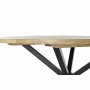 Mesa de Comedor DKD Home Decor 127 x 127 x 75 cm Natural Negro Metal Aluminio Madera de mango de DKD Home Decor, Mesas - Ref:...