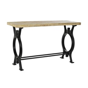 Console DKD Home Decor Naturel Noir Métal Vintage Bois de manguier industriel (120 x 45 x 76 cm) de DKD Home Decor, Tables - ...