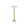 Side table DKD Home Decor Golden Metal Marble 27 x 27 x 62 cm by DKD Home Decor, Tables - Ref: S3033764, Price: 114,96 €, Dis...