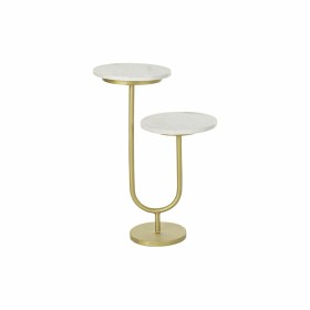 Table d'appoint DKD Home Decor Doré Métal Marbre 45 x 27 x 63 cm de DKD Home Decor, Tables - Réf : S3033765, Prix : 133,21 €,...