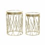 Set of 2 small tables DKD Home Decor Golden 40 x 40 x 54 cm by DKD Home Decor, Tables - Ref: S3033779, Price: 105,95 €, Disco...