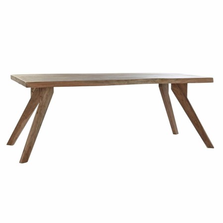 Table de Salle à Manger DKD Home Decor Marron Naturel Bois Bois d'acacia 200 x 90 x 77 cm de DKD Home Decor, Tables - Réf : S...