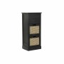 Chest of drawers DKD Home Decor Natural Black Vintage Paolownia wood (40 x 30 x 90,5 cm) | Tienda24 - Global Online Shop Tienda24.eu