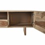 Móvel de TV DKD Home Decor Ondas Castanho Marrom claro Madeira 145 x 45 x 46 cm de DKD Home Decor, Mesas e suportes para TV -...