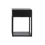 Table de Nuit DKD Home Decor Doré 35 x 40 x 55 cm Noir Métal Bois de DKD Home Decor, Tables de chevet - Réf : S3033815, Prix ...