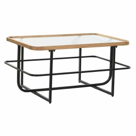 Table Basse DKD Home Decor Verre Métal (90 x 60 x 46 cm) de DKD Home Decor, Tables - Réf : S3033834, Prix : 160,81 €, Remise : %