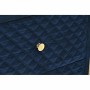 Mesita de Noche DKD Home Decor 60 x 35 x 74 cm Cristal Azul Dorado de DKD Home Decor, Mesillas de noche - Ref: S3033853, Prec...