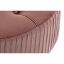 Footrest DKD Home Decor Natural Wood Velvet Light Pink (61 x 61 x 38 cm) by DKD Home Decor, Footstools & Ottomans - Ref: S303...