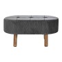 Hocker DKD Home Decor  Grau natürlich Dunkelgrau Holz 80 x 46 x 38 cm | Tienda24 - Global Online Shop Tienda24.eu