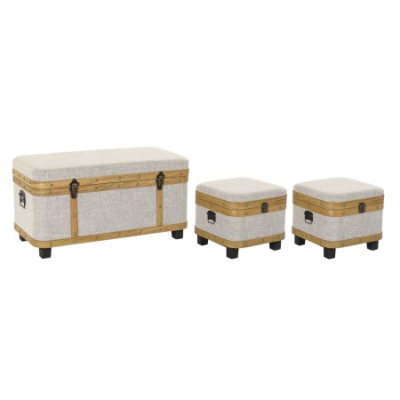 Set di Bauli DKD Home Decor Legno 80 x 42 x 42 cm di DKD Home Decor, Scatole e cassapanche - Rif: S3033875, Prezzo: 139,36 €,...