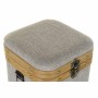 Juego de Cajas Decorativas DKD Home Decor Beige Natural Madera Metal 30 x 40 cm 40,5 x 40,5 x 41,5 cm (3 pcs) de DKD Home Dec...