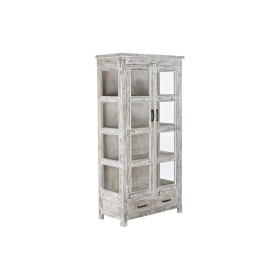 Display Stand DKD Home Decor 90 x 45 x 180 cm Crystal Mango wood by DKD Home Decor, Glass Cabinets - Ref: S3033894, Price: 54...