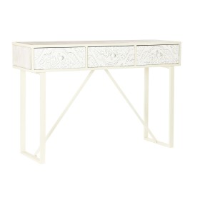 Consola DKD Home Decor Blanco Abeto Madera MDF 120 x 35 x 80 cm de DKD Home Decor, Mesas - Ref: S3033910, Precio: 168,69 €, D...