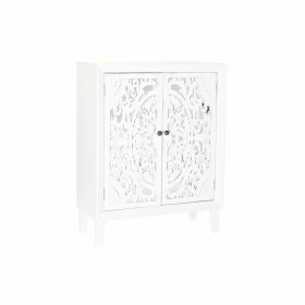 Aparador DKD Home Decor Blanco Espejo Abeto MDF (80 x 35 x 102 cm) de DKD Home Decor, Armarios y aparadores - Ref: S3033913, ...