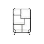 Étagère DKD Home Decor Noir Métal Verre 60 x 28 x 93 cm (1) de DKD Home Decor, Étagères verticales - Réf : S3033928, Prix : 1...