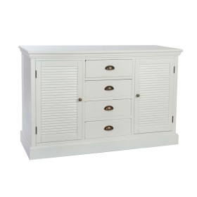 Aparador DKD Home Decor Madeira Branco 126 x 41 x 82 cm de DKD Home Decor, Armários e aparadores - Ref: S3033963, Preço: 471,...