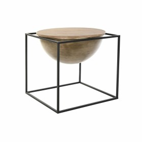 Mesa auxiliar DKD Home Decor Marrón Negro Madera Metal 64 x 64 x 62,5 cm de DKD Home Decor, Mesas - Ref: S3033975, Precio: 18...