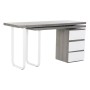 Desk DKD Home Decor Natural Grey Metal MDF (150 x 120 x 75 cm) by DKD Home Decor, Computer desks and tables - Ref: S3033987, ...