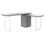 Desk DKD Home Decor Natural Grey Metal MDF (150 x 120 x 75 cm) by DKD Home Decor, Computer desks and tables - Ref: S3033987, ...