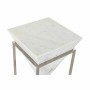 Side table DKD Home Decor White Silver Metal Marble 36 x 36 x 60 cm by DKD Home Decor, Tables - Ref: S3034064, Price: 158,43 ...