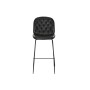 Taburete DKD Home Decor 50 x 53 x 114 cm Negro Metal Gris oscuro Polipropileno de DKD Home Decor, Taburetes - Ref: S3034073, ...