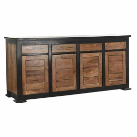 Buffet DKD Home Decor Noir Naturel Acacia de DKD Home Decor, Buffets, crédences et vaisseliers - Réf : S3034096, Prix : 901,3...