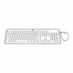 Keyboard and Mouse HPE 631348-B21 Black Spanish Spanish Qwerty