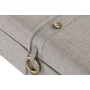 Banc de coffre DKD Home Decor Gris Métal 114 x 44 x 43 cm de DKD Home Decor, Chaises - Réf : S3034121, Prix : 165,37 €, Remis...