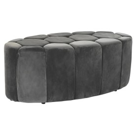 Banquette DKD Home Decor Gris Bois MDF 125 x 53 x 46,5 cm de DKD Home Decor, Chaises - Réf : S3034125, Prix : 272,73 €, Remis...