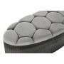 Banqueta DKD Home Decor Beige Metal Poliéster Marrón oscuro (121 x 44 x 47,5 cm) de DKD Home Decor, Sillas - Ref: S3034127, P...