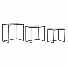 3er-Set Tischchen DKD Home Decor Schwarz 58 x 36,5 x 53,5 cm von DKD Home Decor, Tische - Ref: S3034136, Preis: 266,54 €, Rab...