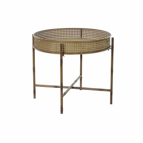 Mesa auxiliar DKD Home Decor 59 x 59 x 50 cm Natural Metal de DKD Home Decor, Mesas - Ref: S3034139, Precio: 135,69 €, Descue...