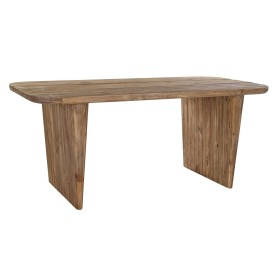 Dining Table Home ESPRIT White Grey Natural Metal 150 x 85 x 75 cm | Tienda24 - Global Online Shop Tienda24.eu