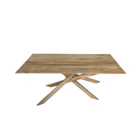 Dining Table DKD Home Decor Natural Mango wood (180 x 90 x 76 cm) by DKD Home Decor, Dining Tables - Ref: S3034172, Price: 65...