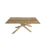 Tavolo da Pranzo DKD Home Decor Naturale Legno di mango (180 x 90 x 76 cm) di DKD Home Decor, Tavoli da sala da pranzo - Rif:...