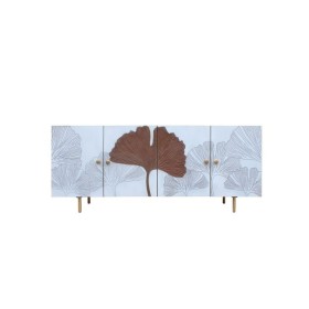 Buffet DKD Home Decor 160 x 38 x 75 cm Doré Bois Blanc Marron Clair | Tienda24 - Global Online Shop Tienda24.eu