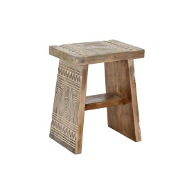 Mesa de apoio DKD Home Decor Branco Natural 40 x 30 x 50 cm 41 x 30,5 x 50 cm de DKD Home Decor, Jogos de móveis - Ref: S3034...