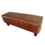 Bench DKD Home Decor  Brown Aluminium Teak 120 x 46 x 41 cm 120 x 41 x 46 cm | Tienda24 - Global Online Shop Tienda24.eu