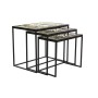 Juego de 3 mesas DKD Home Decor Negro Verde Dorado 60 x 40 x 50 cm de DKD Home Decor, Mesas - Ref: S3034260, Precio: 209,43 €...