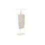 porte-manteaux DKD Home Decor Naturel Bois Acier Blanc (48 x 20 x 106,5 cm) de DKD Home Decor, Portants - Réf : S3034304, Pri...