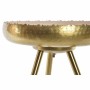 Mesa de apoio DKD Home Decor Cor de Rosa Dourado Alumínio Lacado (43 x 43 x 61 cm) | Tienda24 - Global Online Shop Tienda24.eu