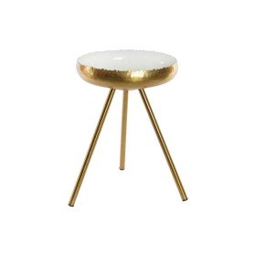 Consola Home ESPRIT Amarelo Branco Madeira MDF 120 x 35 x 90 cm | Tienda24 - Global Online Shop Tienda24.eu