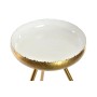 Side table DKD Home Decor Golden Aluminium White Lacquered (43 x 43 x 61 cm) by DKD Home Decor, Tables - Ref: S3034314, Price...