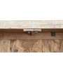 Buffet DKD Home Decor Naturel Blanc Bois de manguier (193 x 40,6 x 91,4 cm) de DKD Home Decor, Buffets, crédences et vaisseli...