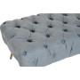 Banqueta DKD Home Decor 103 x 46 x 42 cm Azul Dorado Metal de DKD Home Decor, Sillas - Ref: S3034366, Precio: 87,92 €, Descue...