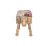 Banqueta DKD Home Decor Elefante Multicolor Madeira de mangueira 65 x 31,7 x 38 cm de DKD Home Decor, Cadeiras - Ref: S303439...