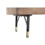 TV furniture DKD Home Decor Dark brown Metal Mango wood (130 x 45 x 60 cm) by DKD Home Decor, TV tables and stands - Ref: S30...