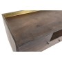 TV furniture DKD Home Decor Dark brown Metal Mango wood (130 x 45 x 60 cm) by DKD Home Decor, TV tables and stands - Ref: S30...