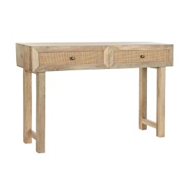 Console DKD Home Decor Castanho Madeira Madeira de mangueira 120 x 35 x 77 cm de DKD Home Decor, Jogos de móveis - Ref: S3034...