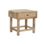 Table de Nuit DKD Home Decor Marron Naturel Bois de manguier 50 x 40 x 50 cm de DKD Home Decor, Tables de chevet - Réf : S303...